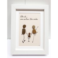 steinbild, Liebe Ist...geschenk von KreativHolzUndStein