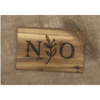 Frühstücksbrett, Frühstücksbrettchen, Schneidebrett Mit Gravur, Akazienholzbrett, Handgemacht, Geschenk, Lasergravur, Initialen, Zweig von KreativLaserDesigns