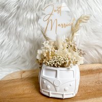 Bus Hochzeits Geschenk I Just Married | Camper Retro Auto Für Männeri Geburtstagsgeschenk Van| Hochzeitsgeschenk von KreativLaube