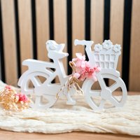 Raysin Fahrrad | Deko Weiß Handgemacht Geschenk Für Fahrradfahrer Keramik Handmade Radfahrer Raysin Fahrrad | Deko Weiß Handgemacht Geschenk Für Fahrradfahrer Keramik Handmade Radfahrer von KreativLaube