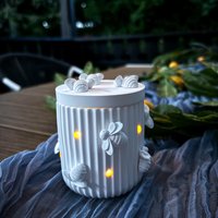 Teelichthalter Aus Raysin | Bienen Sommerdekoration Terrasse Sommer Sommerdeko Für Zuhause Teelichthalter Aus Raysin | Bienen Sommerdekoration Terrasse Sommer Sommerdeko Für Zuhause von KreativLaube