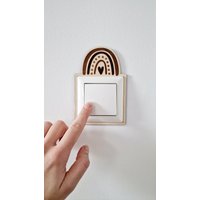 Süßer Holz-Rahmen "Regenbogen" Für Lichtschalter/steckdose 80 X Mm | Wanddeko Geburtstag, Geschenk Oder Sich Selbst Süßer Holz-Rahmen "Regenbogen" Für Lichtschalter/steckdose 80 X Mm | Wanddeko Geburtstag, Geschenk Oder Sich Selbst von KreativSchliff