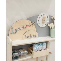 Kaufladen Schild Aus Holz Mit Name Personalisierbar von KreativboxBayreuth