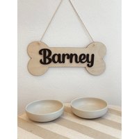 Personalisiertes Namensschild Für Hunde Und Haustiere, Geschenk Weihnachtsgeschenk von KreativboxBayreuth