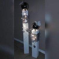 Holzsäulen, Deko-Aufsteller, Dekosäule, Türaufsteller von KreativbuendelShop