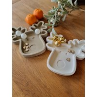 Weihnachtsteller I Rentierteller Tannenbaumteller Keksteller Plätzchenteller Weihnachtsteller I Rentierteller Tannenbaumteller Keksteller Plätzchenteller von KreativchenGV