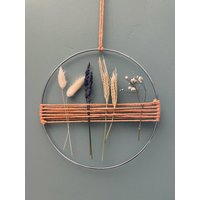 Metallring Mit Trockenblumen Metallring Mit Trockenblumen von KreativdesignByLisa