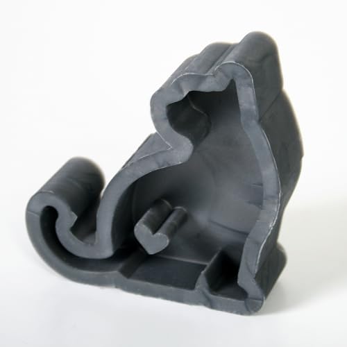 Kreative Feder Handgefertigte 3D Silikon-Form Katze aus hochwertigem Silikon zum Basteln handgegossener Deko-Figuren (S) von Kreative Feder