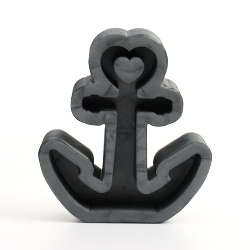Kreative Feder Handgefertigte 3D Silikon-Form Anker aus hochwertigem Silikon zum Basteln (M) von Kreative Feder