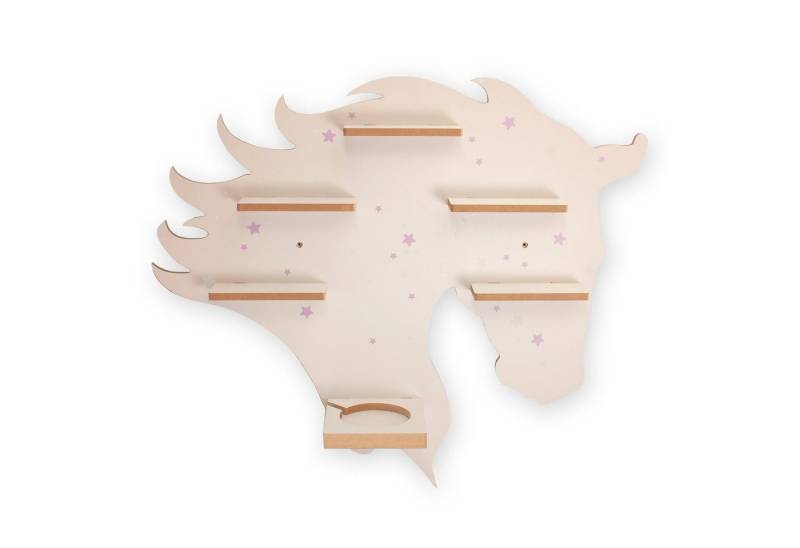 Kreative Feder Kinderregal MUSIKBOX-REGAL Pferd, für TONIE-BOX und TONIES inkl. 40 Metallplättchen von Kreative Feder