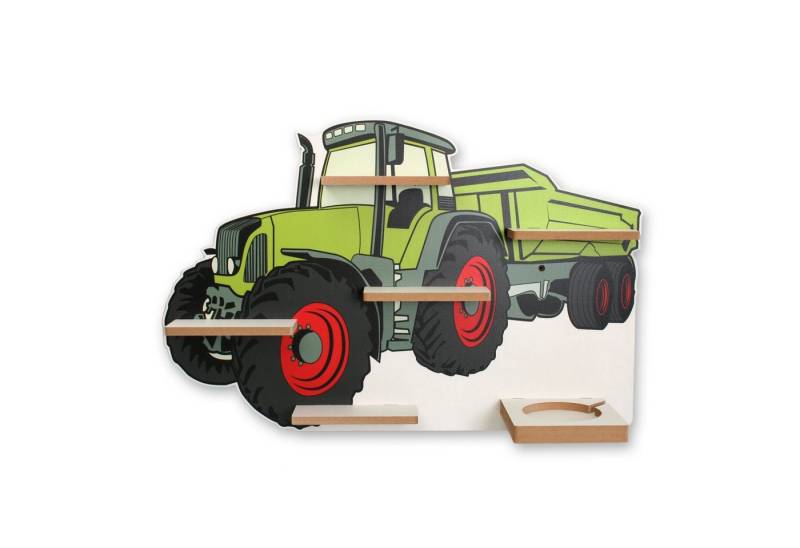 Kreative Feder Kinderregal MUSIKBOX-REGAL Traktor, für TONIE-BOX und TONIES inkl. 40 Metallplättchen von Kreative Feder