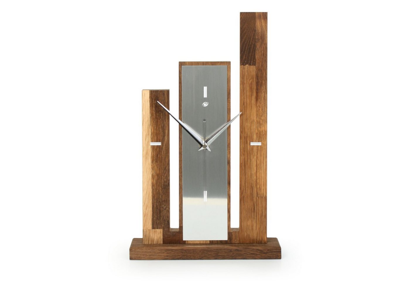 Kreative Feder Standuhr Designer-Standuhr Stairs" aus Massivholz, ohne Ticken, Funk- oder Quarzuhrwerk, elegant, außergewöhnlich, modern" von Kreative Feder