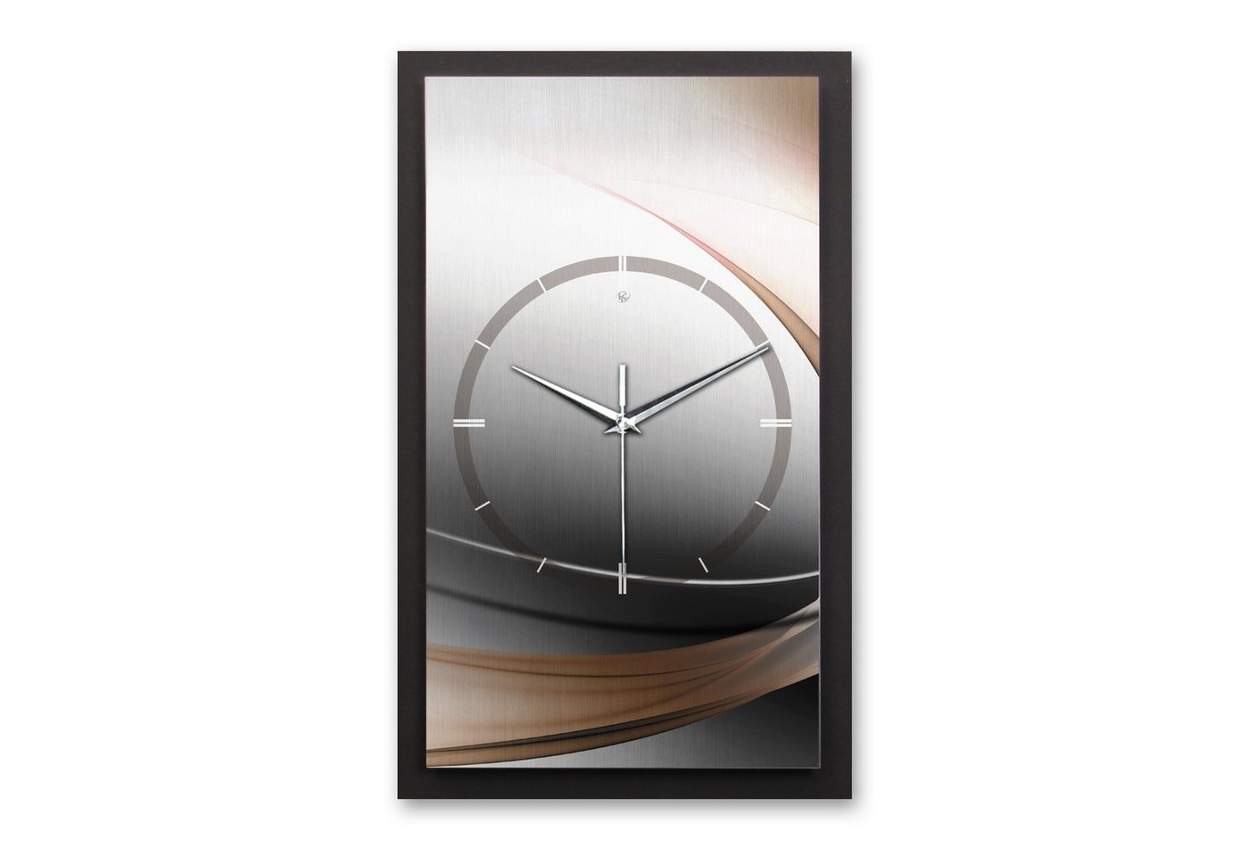 Kreative Feder Wanduhr 3D Designer-Wanduhr Dynamic (ohne Ticken, Funk- oder Quarzuhrwerk, elegant, außergewöhnlich, modern) von Kreative Feder