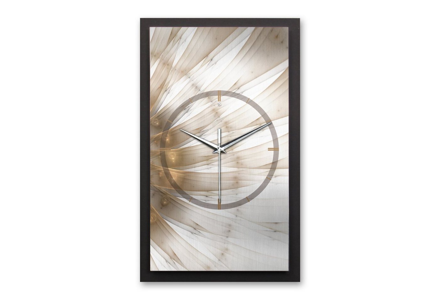 Kreative Feder Wanduhr 3D Designer-Wanduhr Flower Petals (ohne Ticken, Funk- oder Quarzuhrwerk, elegant, außergewöhnlich, modern) von Kreative Feder