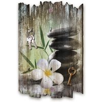 Schlüsselbrett Aus Holz Mit 6 Haken Innerer Frieden Schlüsselbrett Aus Holz Mit 6 Haken Innerer Frieden von KreativeFeder