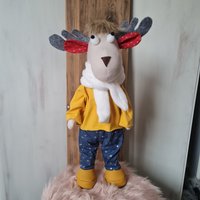 Wichtel, Weihnachtswichtel Stehend Als Weihnachtsdeko von KreativenadelPL