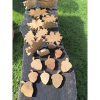 Blätter Aus Eichenholz, Holzdeko, Laub, Ahornblatt Holz, Eicheln Blätter Aus Eichenholz, Holzdeko, Laub, Ahornblatt Holz, Eicheln von KreativesausPapierJD