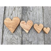 Eichenholz Herz Handgefertigt Mit Oder Ohne Lasergravur. Holzherz Eichenholz Herz Handgefertigt Mit Oder Ohne Lasergravur. Holzherz von KreativesausPapierJD