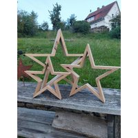 Eichenholz Stern, Rahmenstern, Holzstern Rahmen Eichenholz Stern, Rahmenstern, Holzstern Rahmen von KreativesausPapierJD