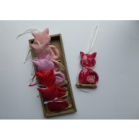 Katze Aus Stoff, Stoffkatze Zum Aufhängen, Dekoration Wanddeko Katzen, Stofftier, Tier Geschenk Katze Aus Stoff, Stoffkatze Zum Aufhängen, Dekoration Wanddeko Katzen, Stofftier, Tier Geschenk von KreativesmitStoff