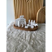 Mini Weihnachtskrippe - Krippe Raysinkrippe Tischdeko Weihnachten Krippenfiguren Moderne Minimalistisch Scandistyle Mini Weihnachtskrippe - Krippe Raysinkrippe Tischdeko Weihnachten Krippenfiguren Moderne Minimalistisch Scandistyle von Kreativewerkstatt2