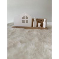 Mini Weihnachtskrippe - Krippe Raysinkrippe Tischdeko Weihnachten Krippenfiguren Moderne Minimalistisch Scandistyle Mini Weihnachtskrippe - Krippe Raysinkrippe Tischdeko Weihnachten Krippenfiguren Moderne Minimalistisch Scandistyle von Kreativewerkstatt2