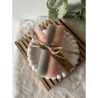 Raysin Bubble - Kleines Mitbringsel Geschenk Geburtstag Hochzeit ... Dekoration Minimalistisch Kleine Stabkerze Deko von Kreativewerkstatt2