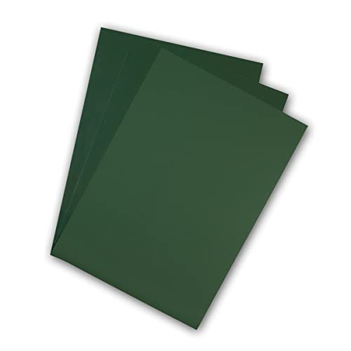 Premium Flex Plotterfolie DIN A4 Textil-Bügelfolie, Farbe:407 FOREST-GREEN von Kreativplotter
