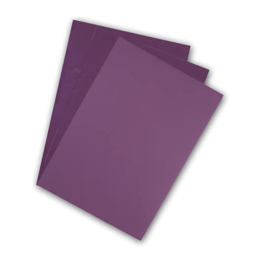 Premium Flex Plotterfolie DIN A4 Textil-Bügelfolie, Farbe:471 AUBERGINE von Kreativplotter