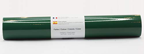 Selbstklebende Plotterfolie Vinylfolie 30,5 cm x 3 m glänzend 39 Farben zur Auswahl, Farbe:183 Waldgrün Selbstklebende Plotterfolie Vinylfolie 30,5 cm x 3 m glänzend 39 Farben zur Auswahl, Farbe:183 Waldgrün von Kreativplotter