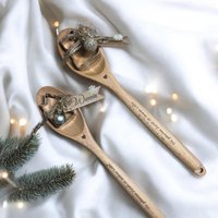 Kochlöffel Personalisiert - Geschenk - Weihnachten - Geschenk Für Kollegen - Familie - Mitbringsel - Oma - Wichtelgeschenk - Kleinigkeit - Backen von KreativstueberlShop