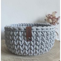 Häkelkorb | Aufbewahrung Utensilo| Geschenkidee Korb Körbe Ordnung| Wohnzimmer Bad Flur Häkelkorb | Aufbewahrung Utensilo| Geschenkidee Korb Körbe Ordnung| Wohnzimmer Bad Flur von KreativtraumbyKatja