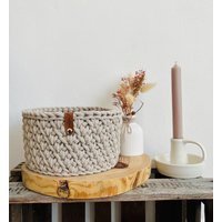 Häkelkorb | Aufbewahrung Utensilo Geschenkidee Korb Körbe Ordnung Wohnzimmer Bad Flur Häkelkorb | Aufbewahrung Utensilo Geschenkidee Korb Körbe Ordnung Wohnzimmer Bad Flur von KreativtraumbyKatja