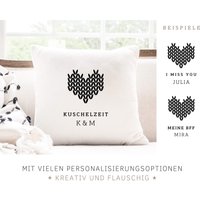 Baumwollkissen I Herz Spruch Personalisierbar Geschenk Fernbeziehung Beste Freunde Lieblingsmensch Eltern Großeltern Deko Baumwollkissen I Herz Spruch Personalisierbar Geschenk Fernbeziehung Beste Freunde Lieblingsmensch Eltern Großeltern Deko von KreativundFlauschig
