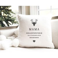 Baumwollkissen I Mama Alles Personalisierbar Hirschmotiv Geschenk Muttertag Weihnachten Ostern Nikolaus Geburtstag Baumwollkissen I Mama Alles Personalisierbar Hirschmotiv Geschenk Muttertag Weihnachten Ostern Nikolaus Geburtstag von KreativundFlauschig