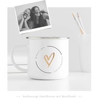 Tasse, Personalisiert, Lieblingsmensch, Valentinstag, Freundschaft, Muttertag, Vatertag, Herz, Liebe, Fernweh, Schwester, Bruder, Familie von KreativundFlauschig