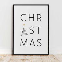 Weihnachtsposter I Christmas Wanddeko Weihnachten Weihnachtsmotiv Scandinavian Christmas Adventszeit Tannenbaum Design Poster Weihnachtsposter I Christmas Wanddeko Weihnachten Weihnachtsmotiv Scandinavian Christmas Adventszeit Tannenbaum Design Poster von KreativundFlauschig