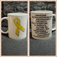 Endometriose Tasse Personalisiert, Endo Warrior, Endofighter von Kreativworldbysabse