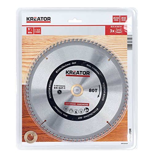 KREATOR KRT020426 KRT020426-Disco von Sierra Madera 250 mm80d von Kreator