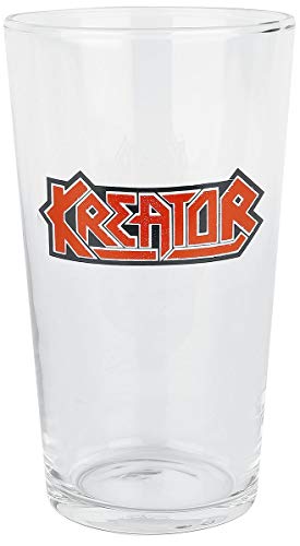 Kreator Logo Pint-Glas klar von Kreator