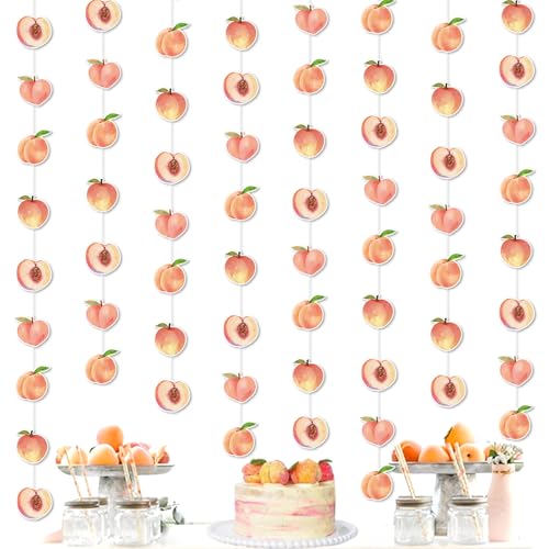 Kreatwow Pfirsich Party Banner Pfirsich Party Luftschlangen Pfirsich Hängende Dekoration Süß wie EIN Pfirsich Party Dekorationen für Mädchen Pfirsich Geburtstag Hochzeit Obst Kreatwow Pfirsich Party Banner Pfirsich Party Luftschlangen Pfirsich Hängende Dekoration Süß wie EIN Pfirsich Party Dekorationen für Mädchen Pfirsich Geburtstag Hochzeit Obst von Kreatwow