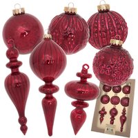 Krebs Glas Lauscha Christbaumschmuck "Antikes Mercury Glas Sortiment" Christbaumschmuck aus Glas, mundgeblasen, handgefertigt Krebs Glas Lauscha Christbaumschmuck "Antikes Mercury Glas Sortiment" Christbaumschmuck aus Glas, mundgeblasen, handgefertigt von Krebs Glas Lauscha
