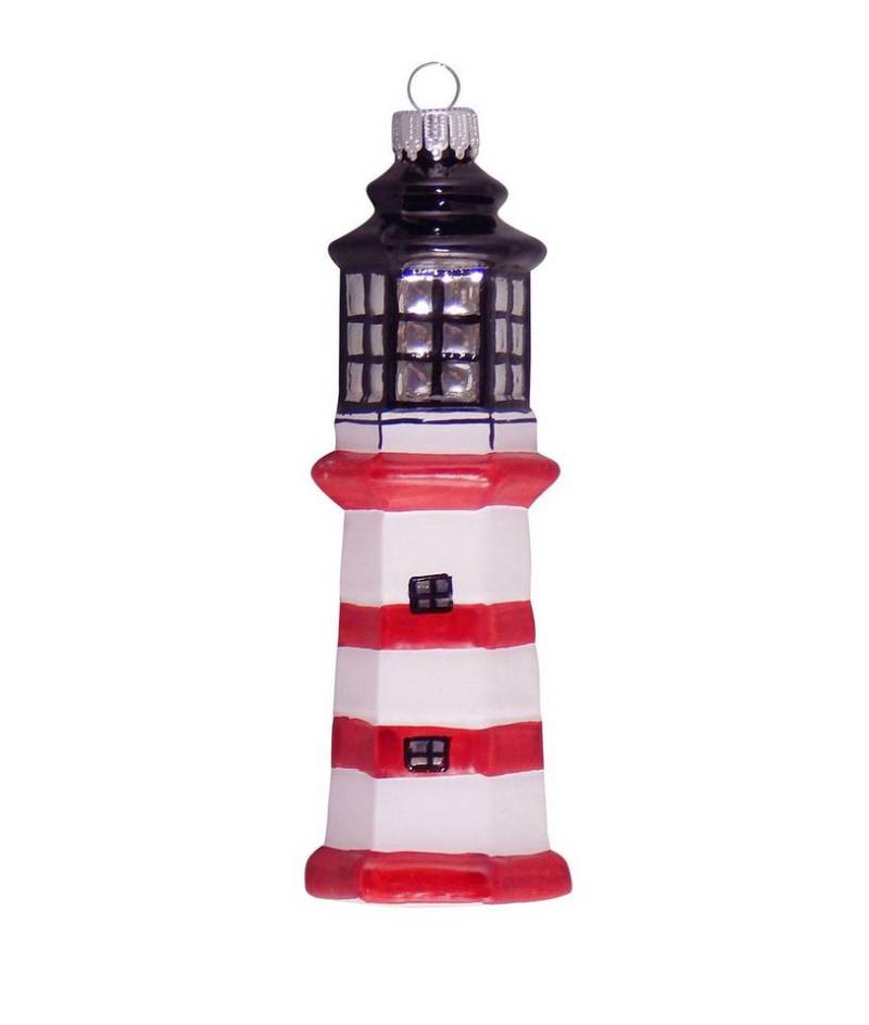Krebs Glas Lauscha Christbaumschmuck Glasanhänger - Leuchtturm - ca. 11 cm - für Küsten-Flair, Perfekte Dekoration für Fans des Meeres und der Küsten Krebs Glas Lauscha Christbaumschmuck Glasanhänger - Leuchtturm - ca. 11 cm - für Küsten-Flair, Perfekte Dekoration für Fans des Meeres und der Küsten von Krebs Glas Lauscha