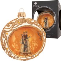 Krebs Glas Lauscha Christbaumschmuck "Reflexkugel mit schwarzer Madonna" Christbaumschmuck aus Glas, mundgeblasen, handgefertigt, Baumkugel Krebs Glas Lauscha Christbaumschmuck "Reflexkugel mit schwarzer Madonna" Christbaumschmuck aus Glas, mundgeblasen, handgefertigt, Baumkugel von Krebs Glas Lauscha