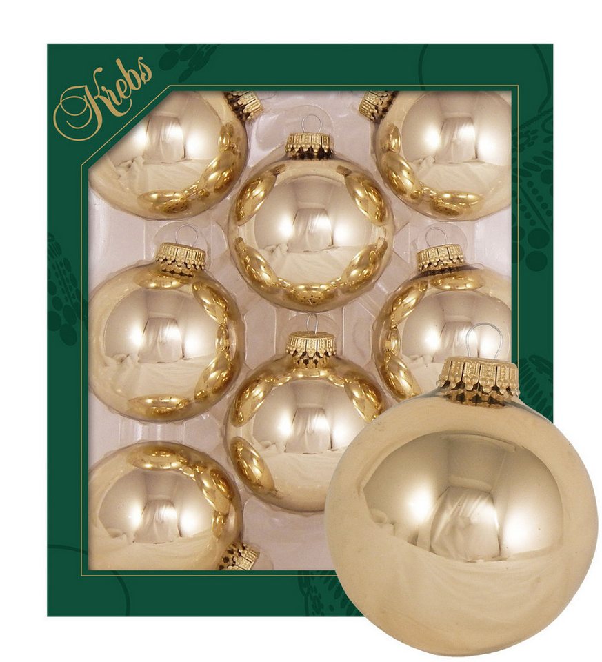 Krebs Glas Lauscha Christbaumschmuck luxuriöse, glänzende Weihnachtsdekoration für die festlichen Tage, 16566 Krebs Glas Lauscha Christbaumschmuck luxuriöse, glänzende Weihnachtsdekoration für die festlichen Tage, 16566 von Krebs Glas Lauscha