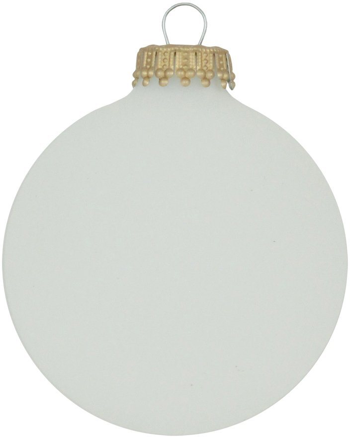 Krebs Glas Lauscha Weihnachtsbaumkugel CBK70801, Weihnachtsdeko, Christbaumschmuck, Christbaumkugeln Glas (8 St), aus Glas von Krebs Glas Lauscha