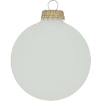 Krebs Glas Lauscha Weihnachtsbaumkugel "CBK70801, Weihnachtsdeko, Christbaumschmuck, Christbaumkugeln Glas", (Set, 8 St.), aus Glas von Krebs Glas Lauscha