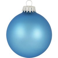 Krebs Glas Lauscha Weihnachtsbaumkugel "CBK90006, Weihnachtsdeko, Christbaumschmuck, Christbaumkugeln Glas", (Set, 8 St.) von Krebs Glas Lauscha