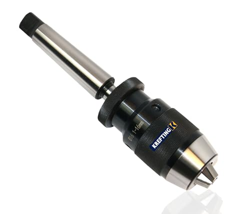 Bohrfutter Schnellspannbohrfutter B16 3-16 mm + MK4 Kegeldorn mit Austreiblappen Präzisionsbohrfutter KREFTING TOOLING Bohrfutter Schnellspannbohrfutter B16 3-16 mm + MK4 Kegeldorn mit Austreiblappen Präzisionsbohrfutter KREFTING TOOLING von Krefting Tooling