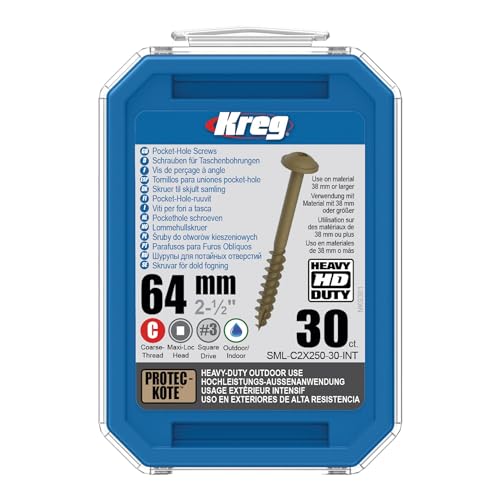 Schneidschrauben HD 64 mm 30 Stk von Kreg
